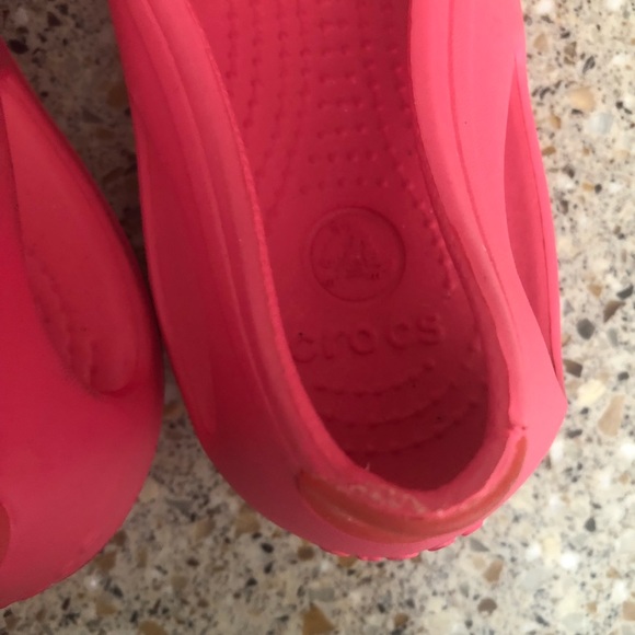 Crocs Kadee Poppy Red MaryJane Flats - Picture 5 of 7